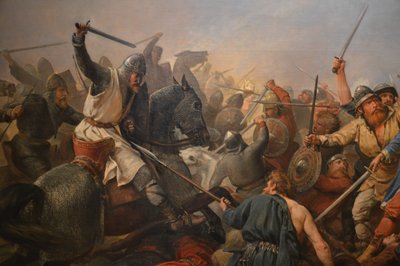 La Batalla de Stamford Bridge de Peter Nicolai Arbo